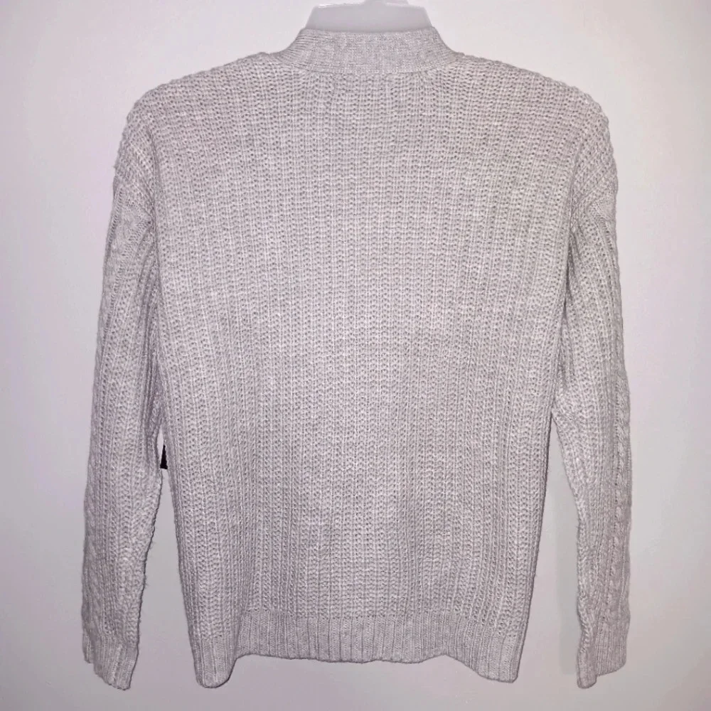 Almost famous women's sweater size S gray - Picture 6 of 6